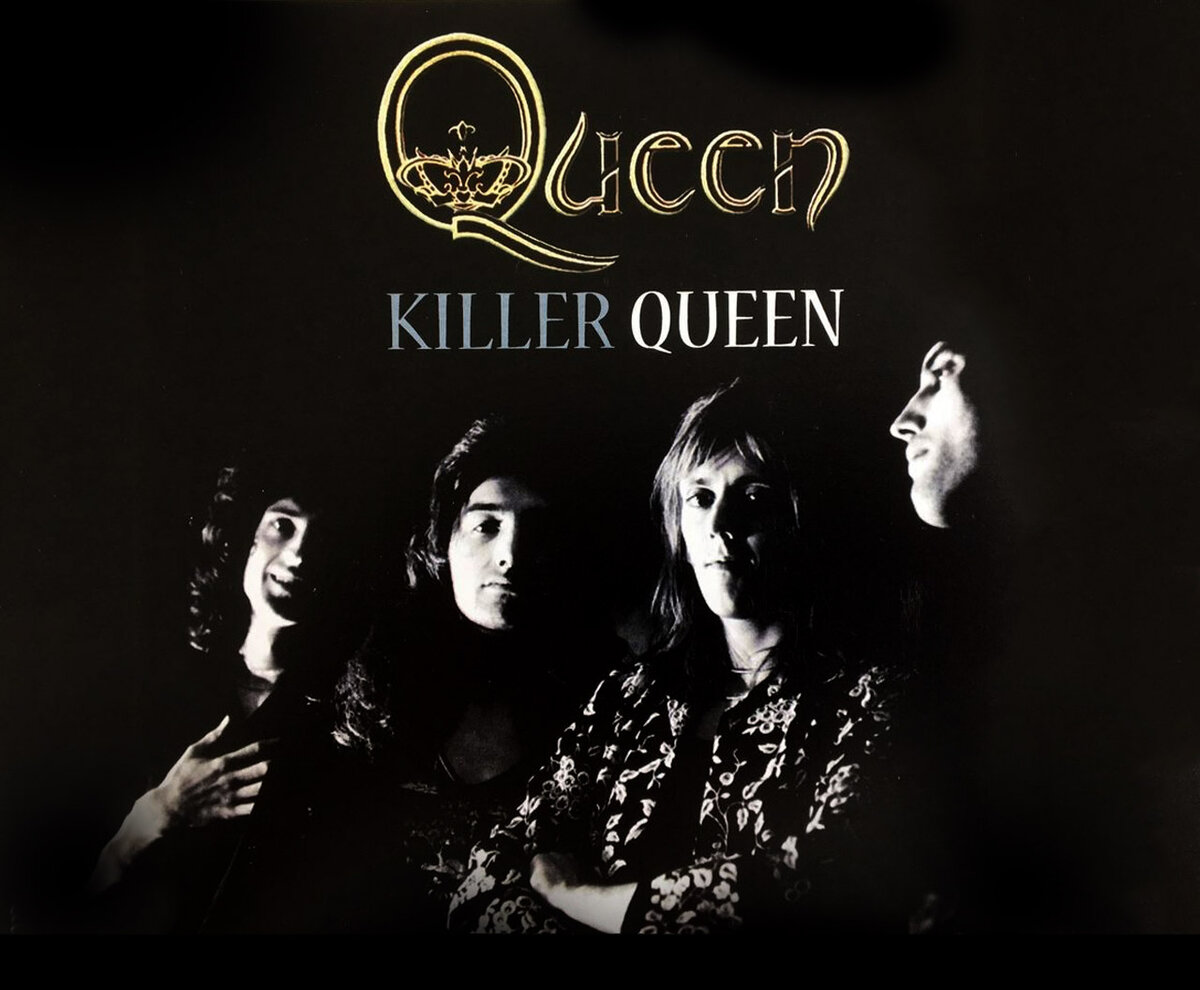 Песня квин карт. Killer queen песня. киллер квин песня. queen обложка альбома killer queen. группа квин эмо.