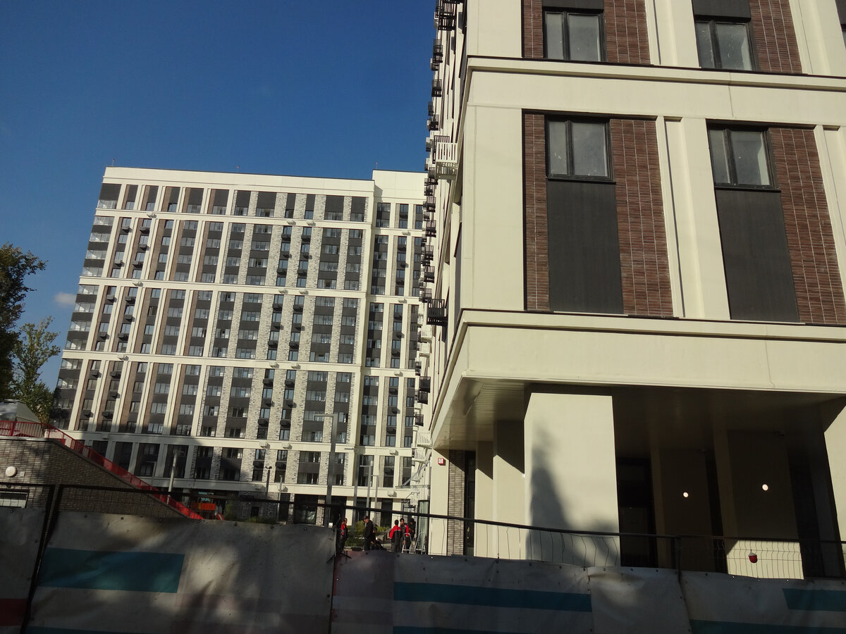 Новый дом по программе Реновации в районе Кузьминки. Фото автора