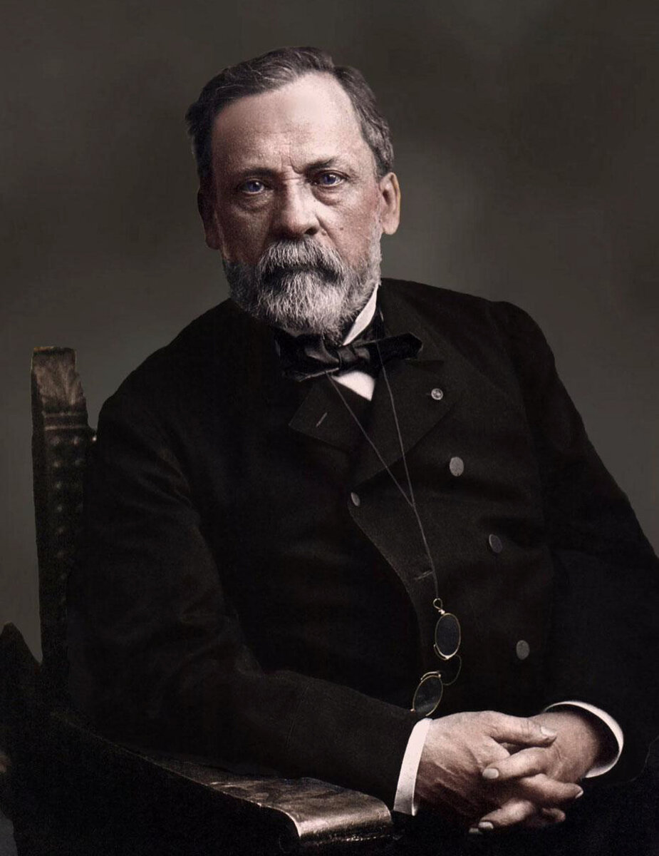 Французский химик и микробиолог, член Французской академии. Пастер, показав микробиологическую сущность брожения и многих болезней животных и человека, стал одним из основоположников микробиологии, создателем научных основ вакцинации и вакцин против сибирской язвы, куриной холеры и бешенства. Его работы в области строения кристаллов и явления поляризации легли в основу стереохимии. Также Пастер поставил точку в многовековом споре о самозарождении некоторых форм жизни в настоящее время, опытным путём доказав невозможность этого. Его имя широко известно благодаря созданной им и названной позже в его честь технологии пастеризации.