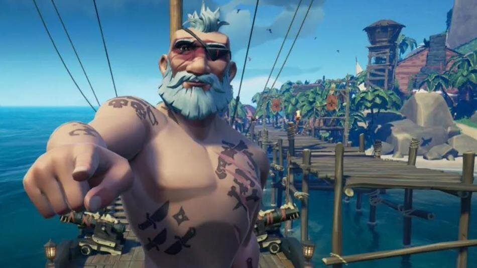 Одиночная игра в Sea of Thieves