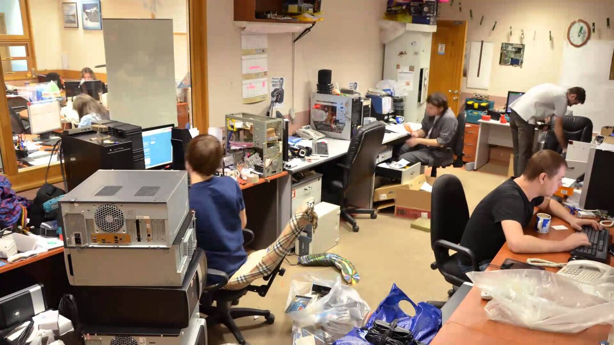 Наш кабинет.