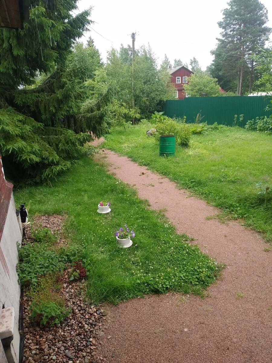 Ужасная погода, зато прекрасное настроение.