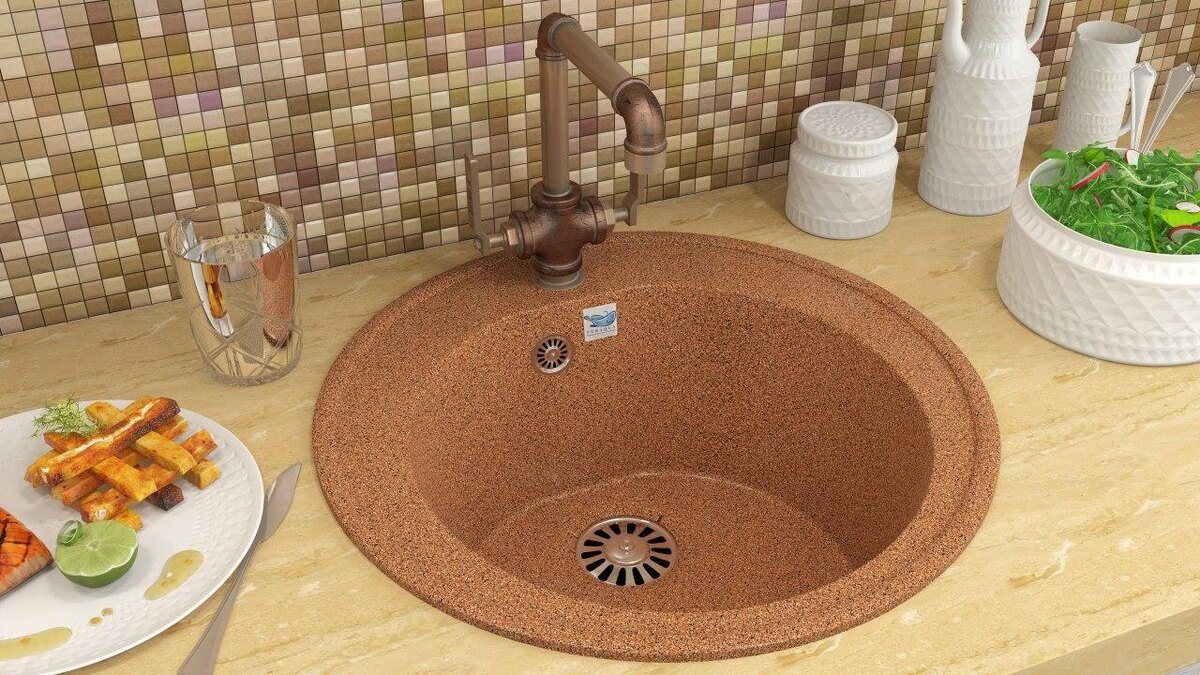 Мойка из искусственного камня