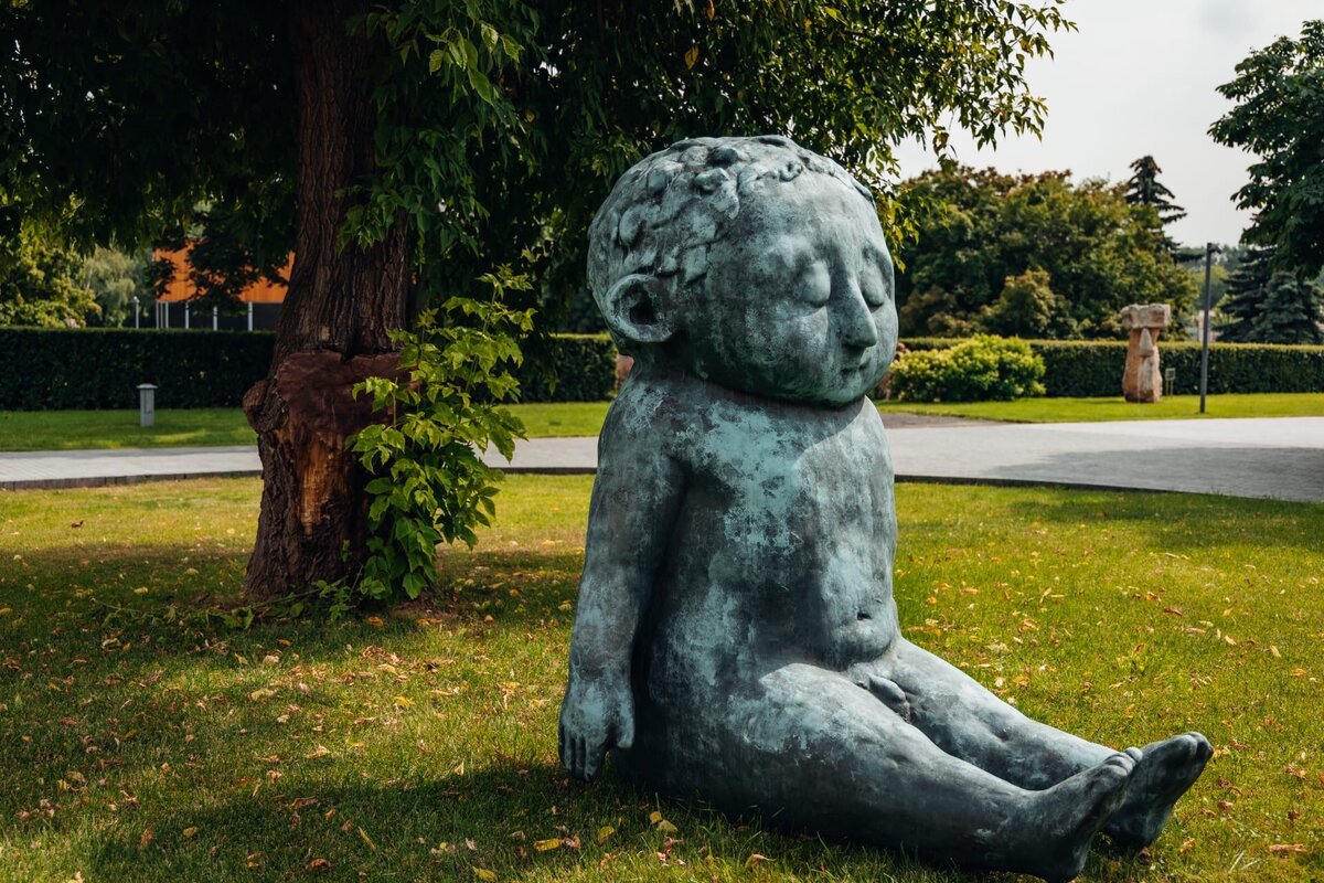 Скульптура О. Муравиной. Парк Музеон. Фото: аккаунта парка Вконтакте.