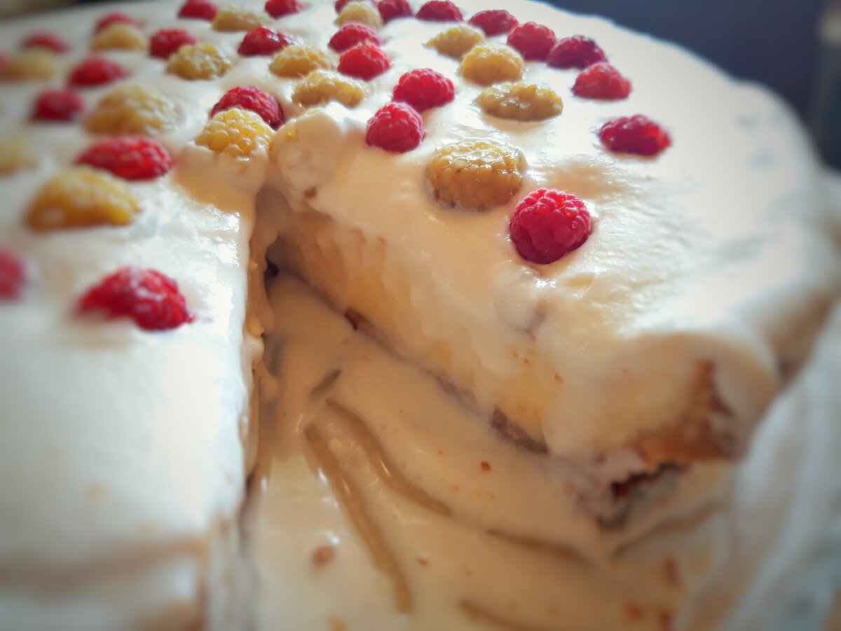 Теперь мой любимый десерт. Фото автора.