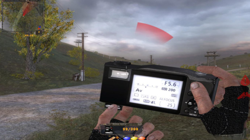 Одна из возможность этого мода, делать снимки на фотокамеру.