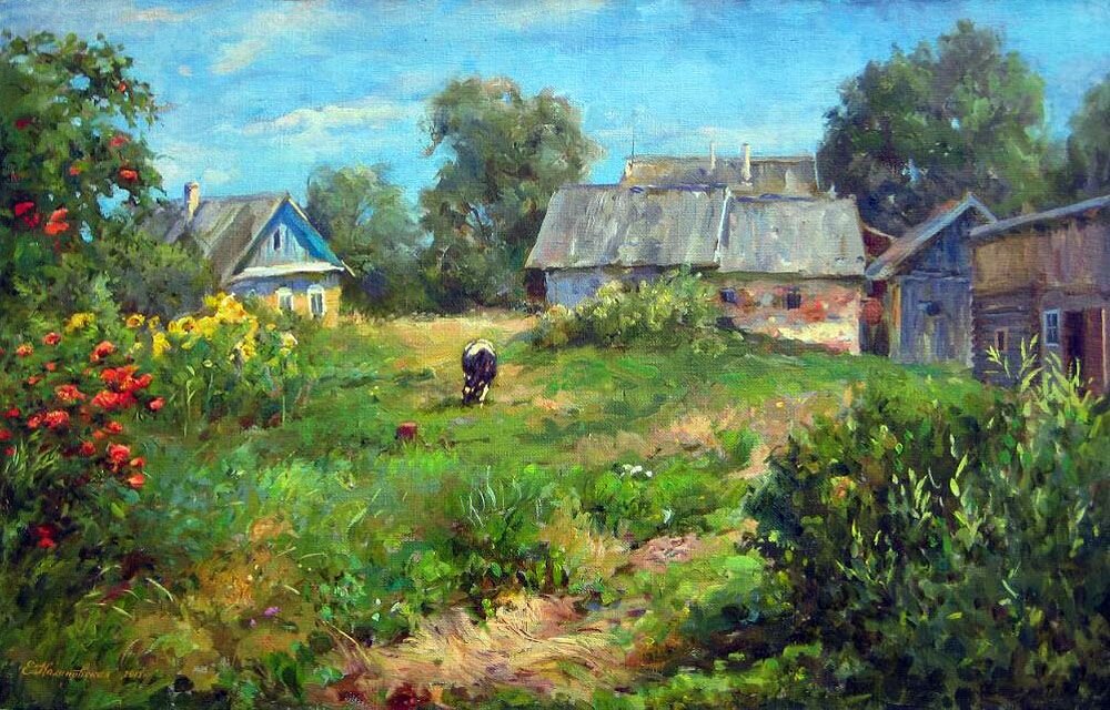 Калиновская Екатерина Михайловна "В деревне" 