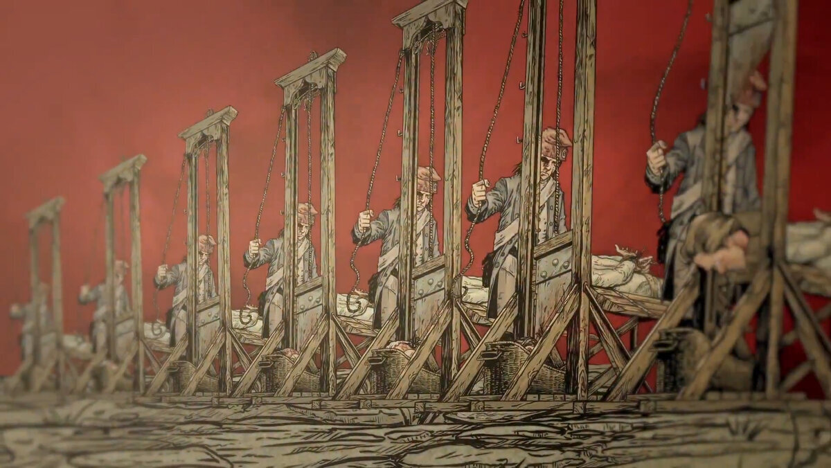 Два раза "ку", мои малиновые штаны. Наш цикл уже близится к финалу. В конце концов, Робеспьер уже мёртв, а Наполеон уже засветился в сводках. Однако, чтобы понять, отчего народ так Боню полюбил, надо до конца понять, кем же были его противники. Рассмотрим период правления конвента чуточку подробней.