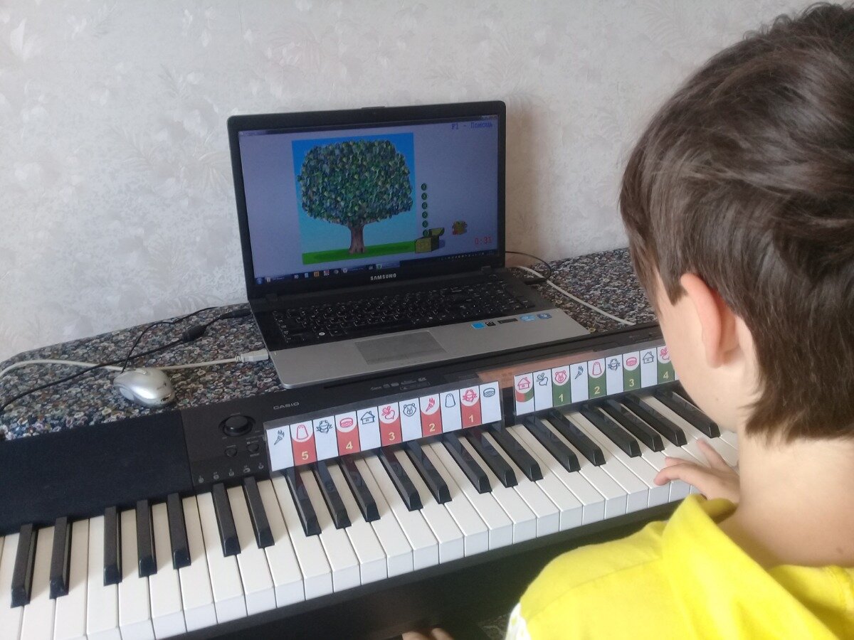 Интерактивная обучающая игра. Модуль Guess Key School  знакомит с географией клавиатуры