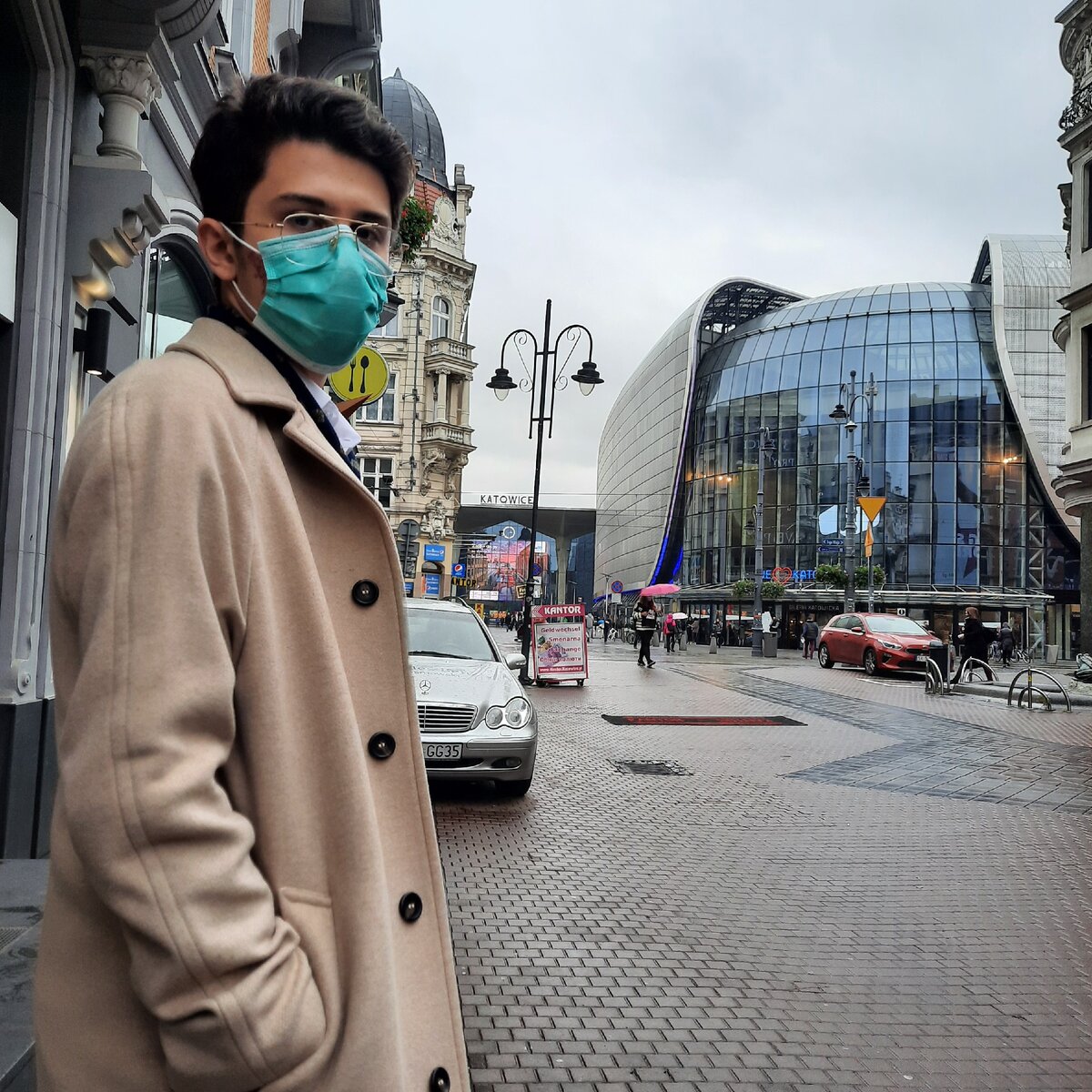 Я в центре Катовице