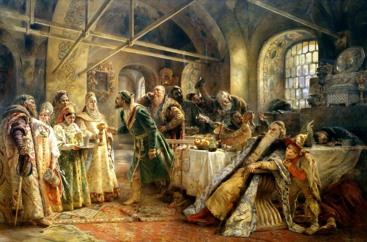 К. Маковский. Поцелуйный обряд. Источник фото Яндекс. Картинки