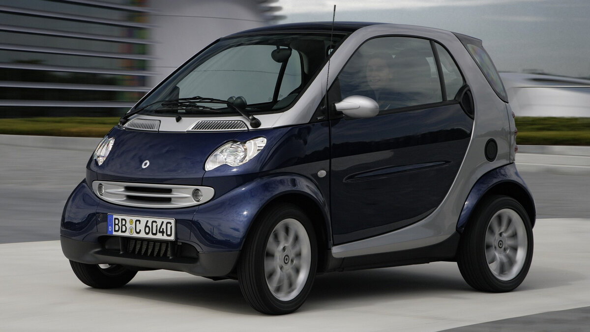 Smart City Coupe с очень низким расходом топлива
