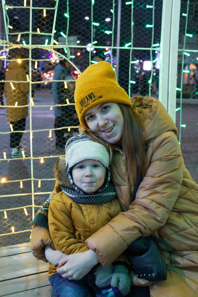 Я с любимым сыном