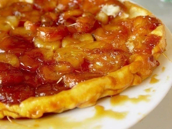 Французский банановый тарт