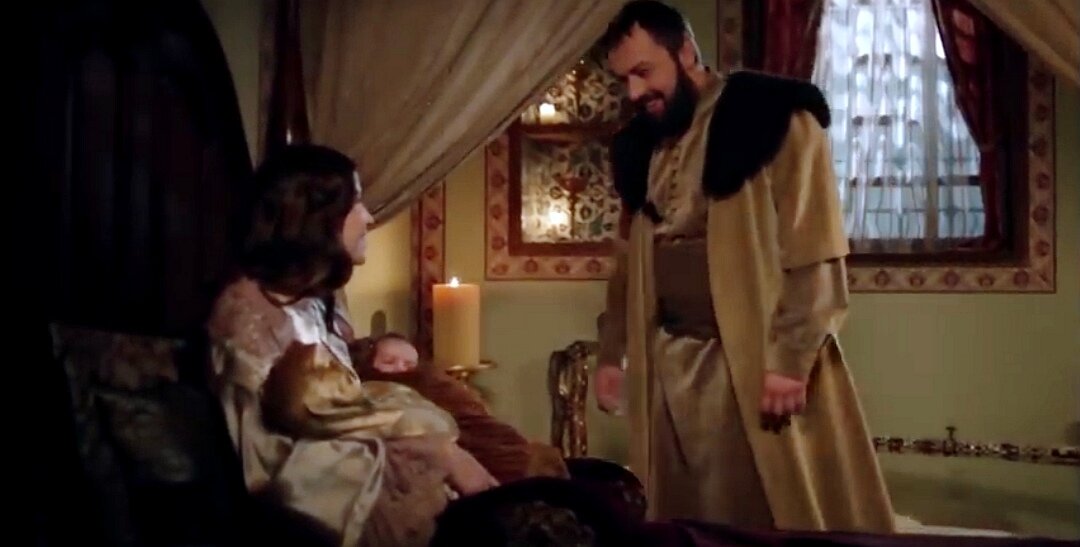 Кадр из сериала "Великолепный век" 