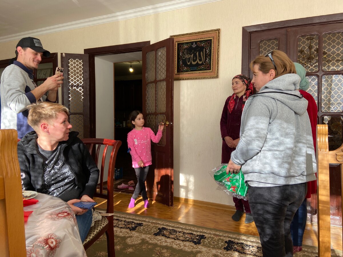 Обед в селе Мочох. Дагестан