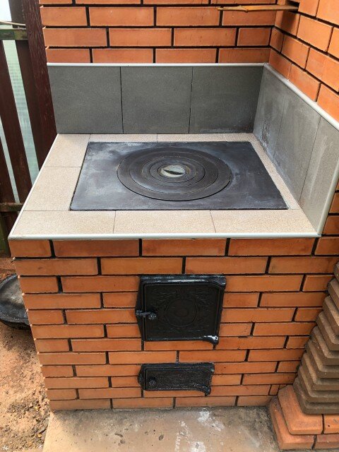 Печь для казана 