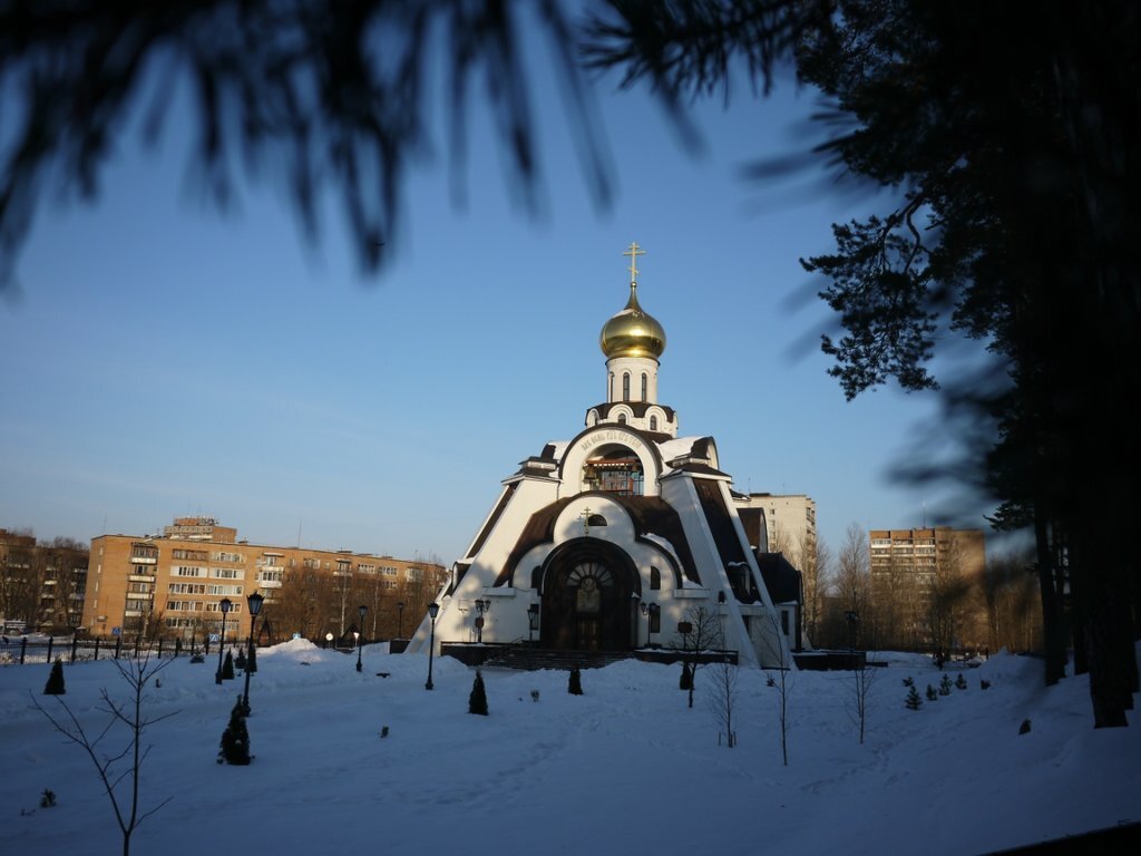 Сосновый Бор Ленинградская область зимой