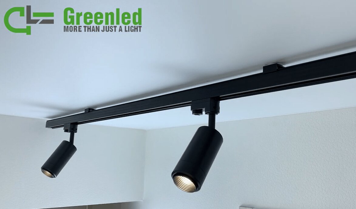 Монтаж трековых светильников на натяжной потолок без демонтажа ...