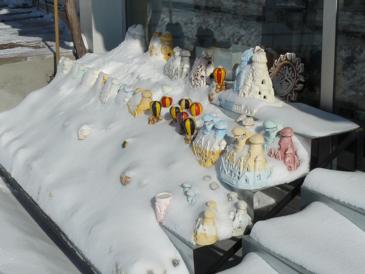 Заснеженная Каппадокия