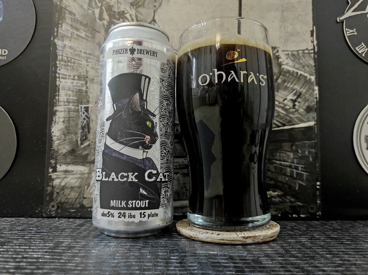 Black Cat в бокале O'Hara's