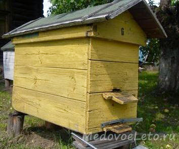 Фото из интернета, у дедушки были такие же ульи.