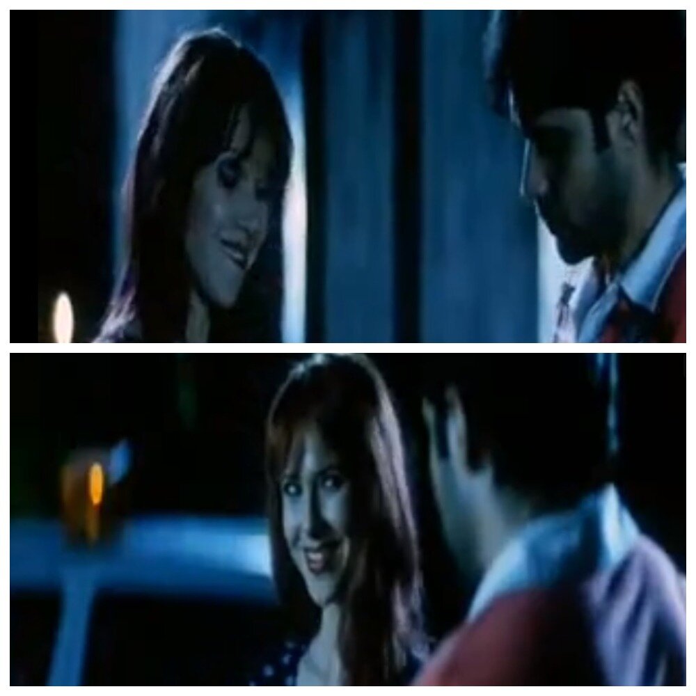 Мои скрины из к/ф «Поезд» Светлана и Эмран Хашми. Ночные съёмки