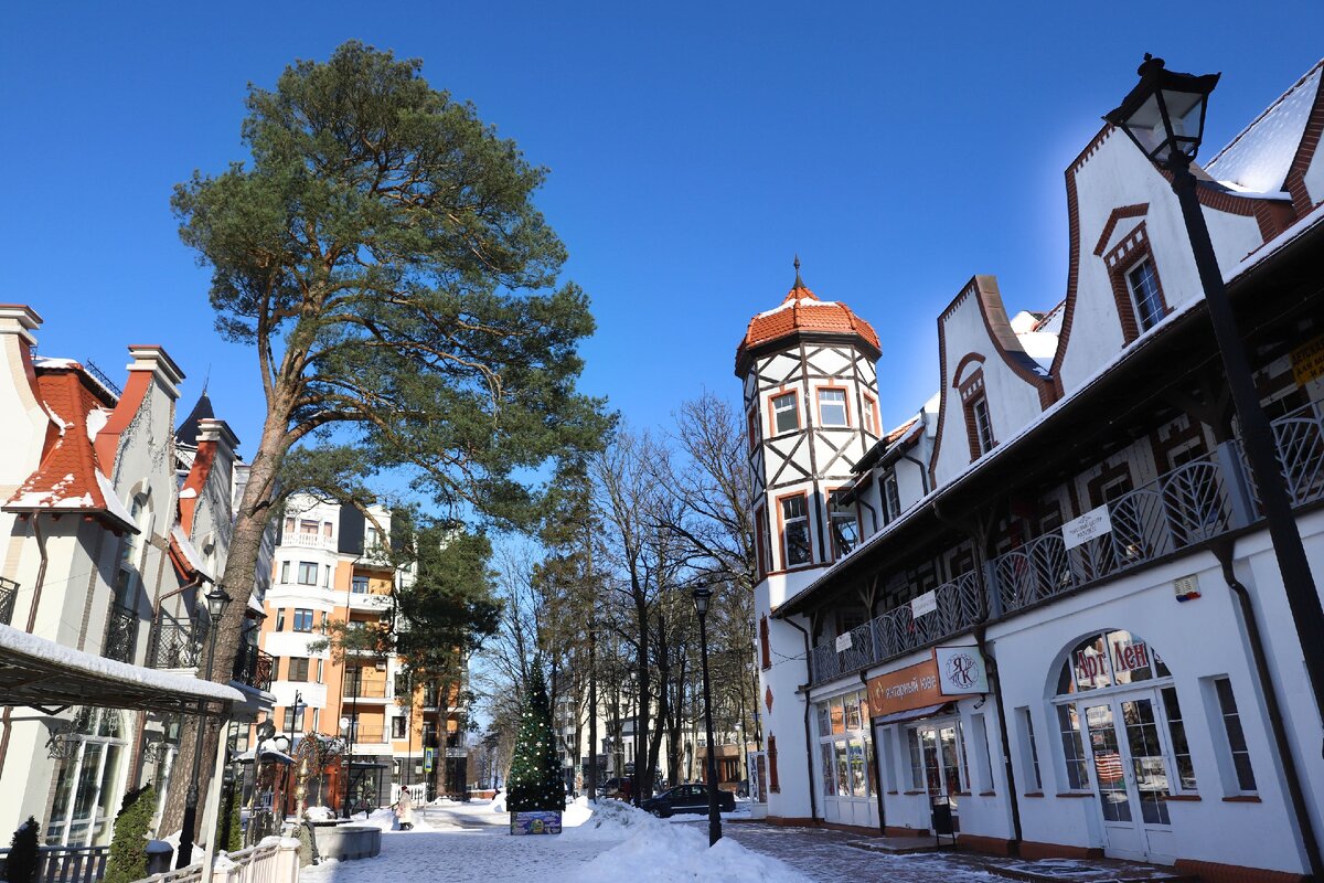 Центральная площадь Светлогорска