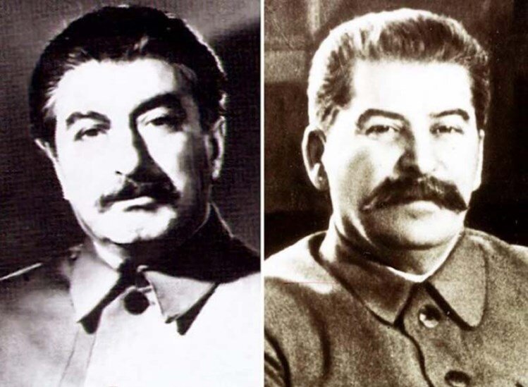 Фото: truecrime-lj.livejournal.com Генералиссимус Советского Союза - Иосиф Виссарионович Сталин и его двойник