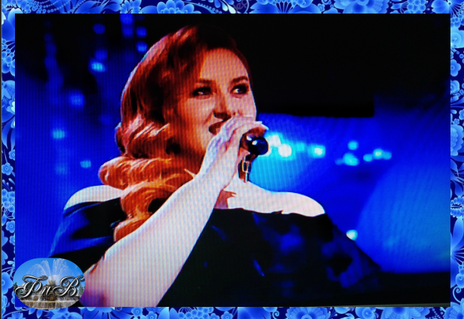 Фото с экрана телевизора. Татьяна Магидова