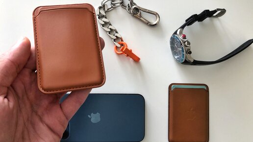 Китайский ширпотреб - копия кошелька Apple Leather Wallet