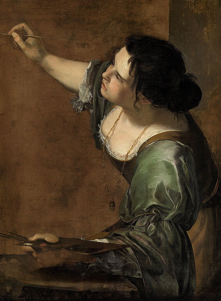 Артемизия Джентилески. Автопортрет в образе аллегории Живописи. Ок. 1638-1639. Фото: wikipedia.org
