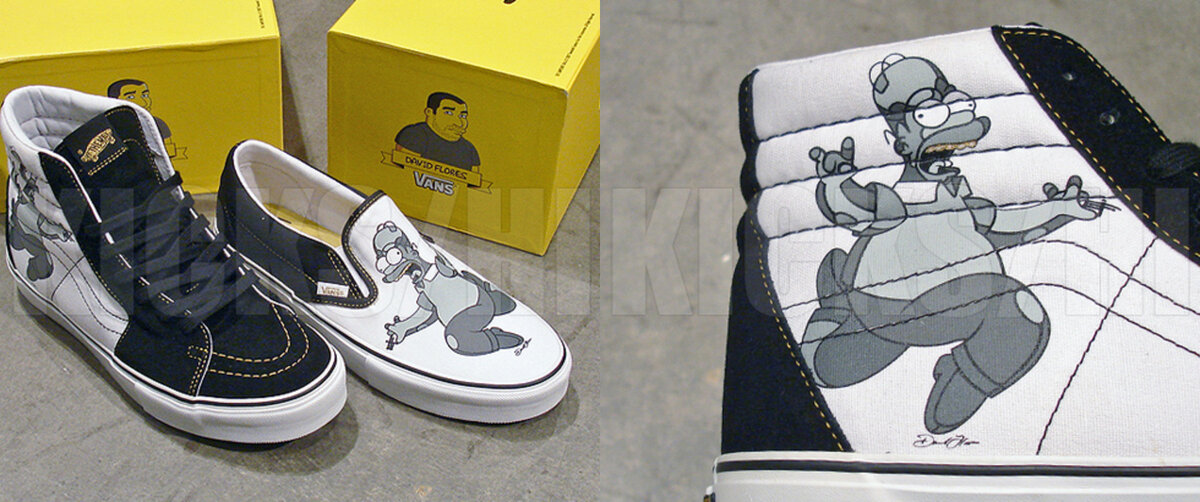 David Flores x The Simpsons