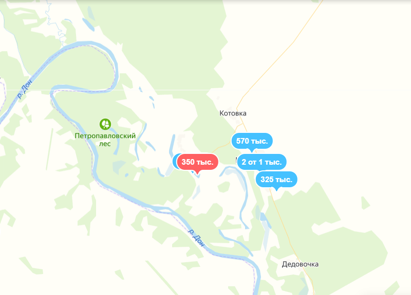 На карте все красиво