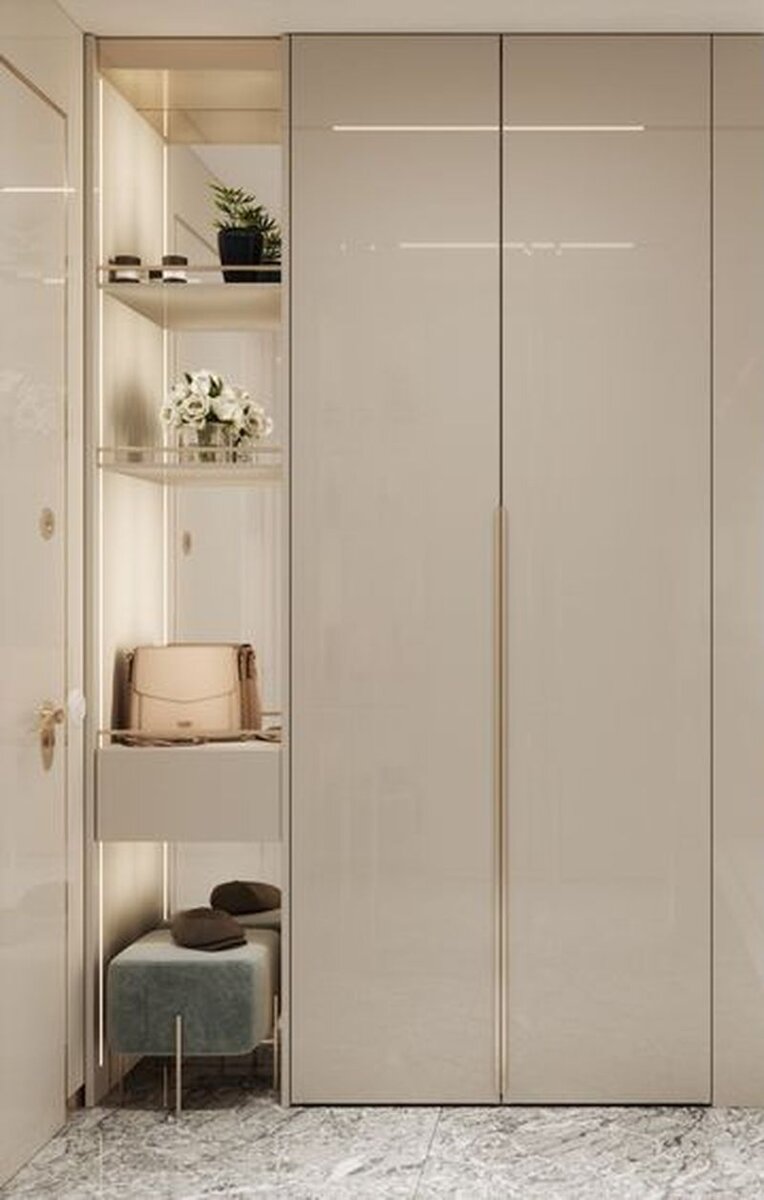 Встроенный шкаф-купе в коридор на заказ | Интернет-магазин 