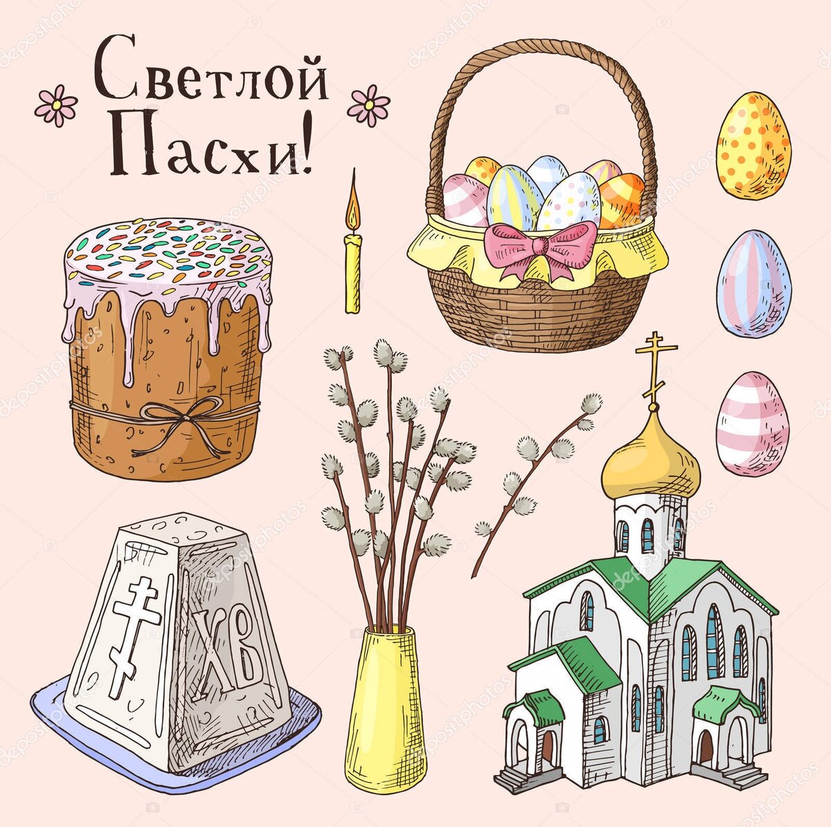 символы Светлой Пасхи