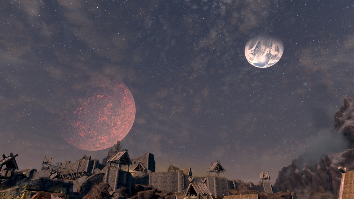 Луны Нирна (скриншот www.nexusmods.com/skyrimspecialedition).