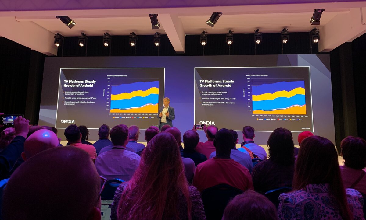 ПОЛ ГРЕЙ, OMDIA, ПРЕДСТАВЛЯЕТ ДАННЫЕ ПО ДОЛЕ ПОСТАВОК ТЕЛЕВИЗИОННЫХ ПЛАТФОРМ В ЕВРОПЕ