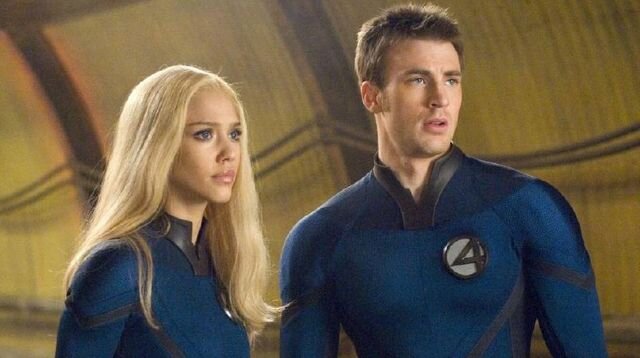    Джессика Альба и Крис Эванс Цитата из к/ф «Фантастическая четвёрка» режиссёра Тима Стори