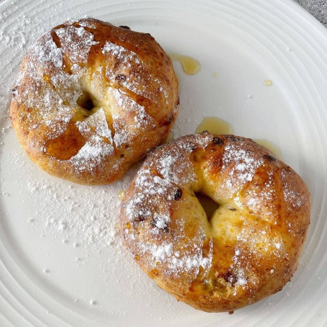 Творожные булочки с изюмом