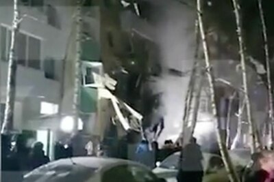    Взрыв газа в жилом доме в Нижневартовске ©Скриншот