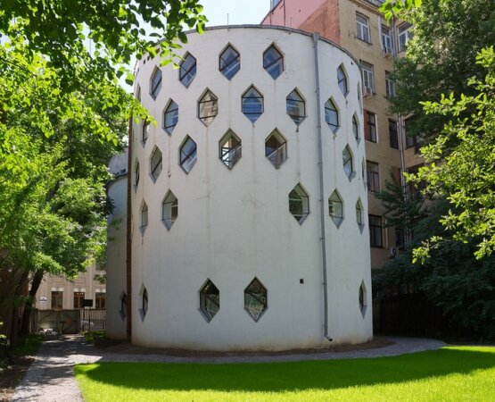 Дом, который построил для своей семьи архитектор Константин Мельников в Москве