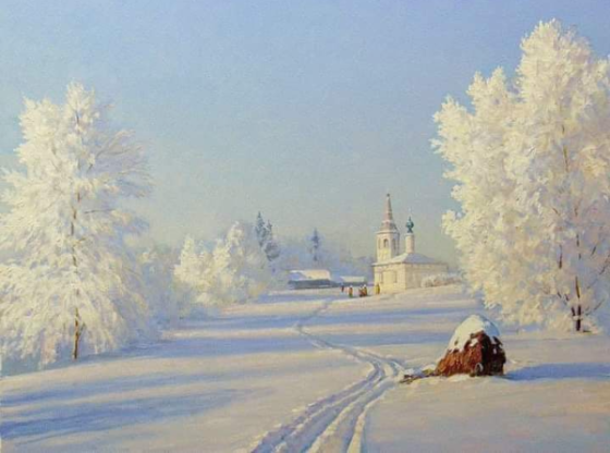 Масло. Холст . Источник   изображения: https://vk.com/id11289241