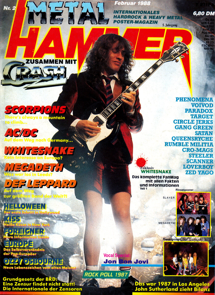 Обложка журнала Metal Hammer