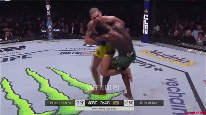 Партер у Перейры действительно слабый, валяет его даже ударник Адесанья