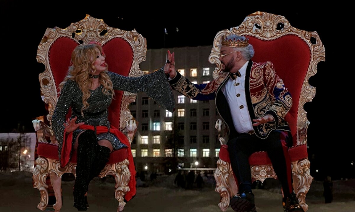 Короли и королевы нехотя согласились развлекать участников ВСО.