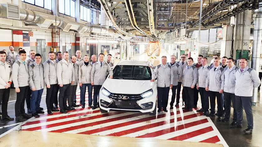 LADA Vesta NG выпуска ноября 2022 года в Тольятти (https://www.lada.ru/)