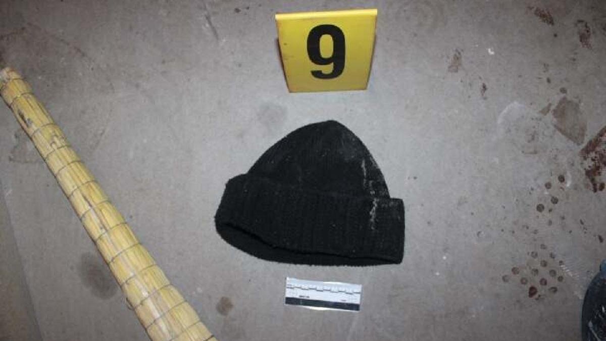    Шапка на месте происшествия в Шымкенте:polisia.kz