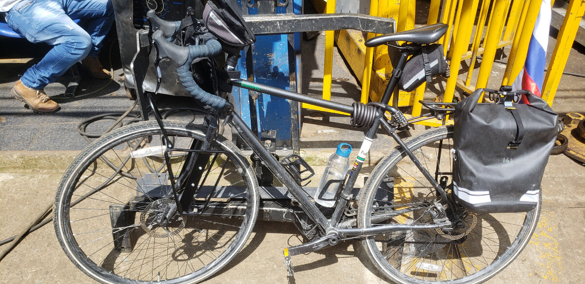 Теперь велосипед выглядит так.