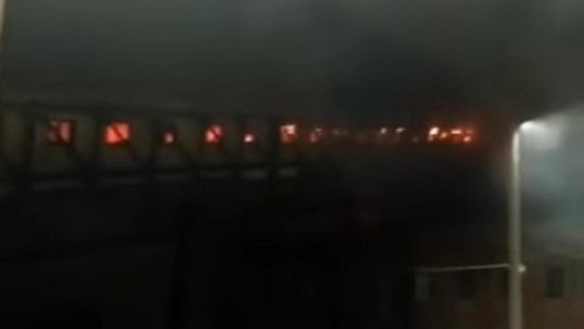    Пожар в Риддере:instagram.com/osa_news_vko